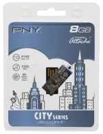 Pny P-MICROFD8GBCITY2-BX